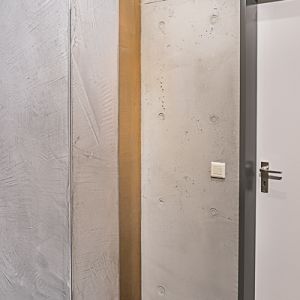 Wandflächen im Beton-Look