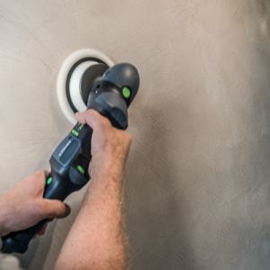 Wandflächen im Beton-Look