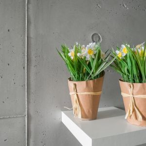 Wandflächen im Beton-Look